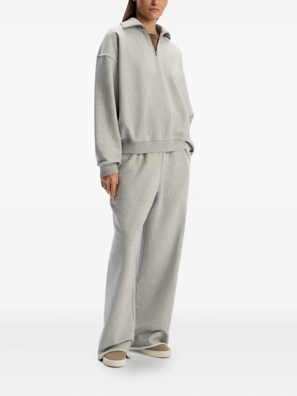 12 STOREEZ  elastic-waist track pants