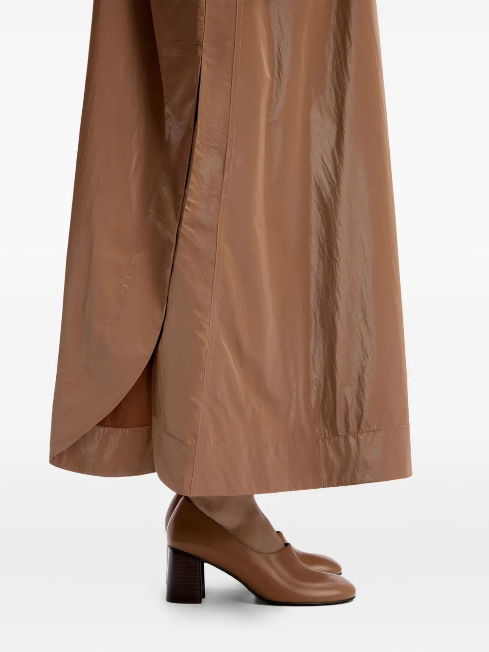 12 STOREEZ  70mm leather pumps