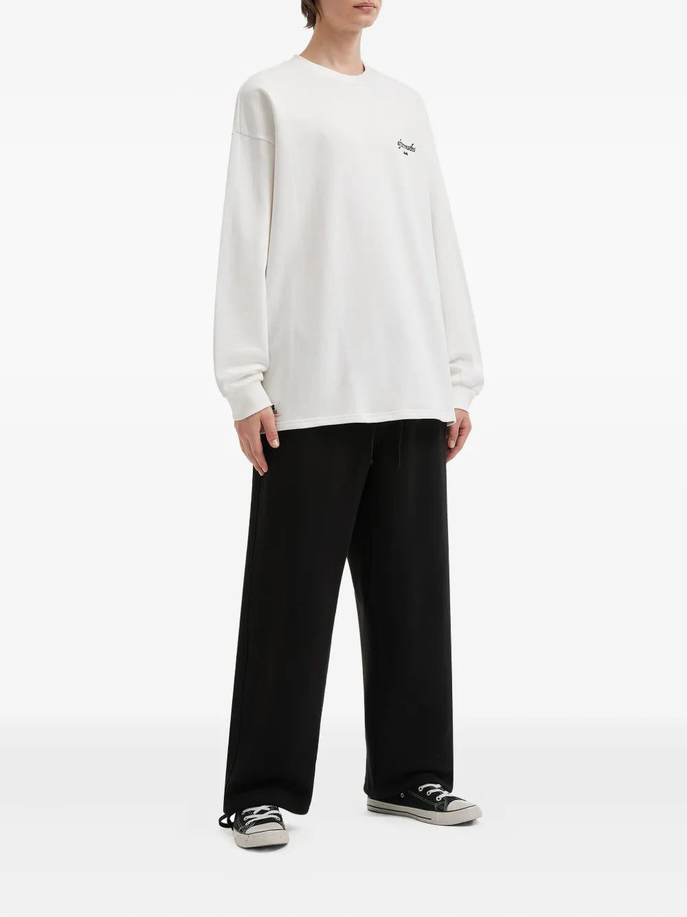 aftermaths  embroidered sweatshirt
