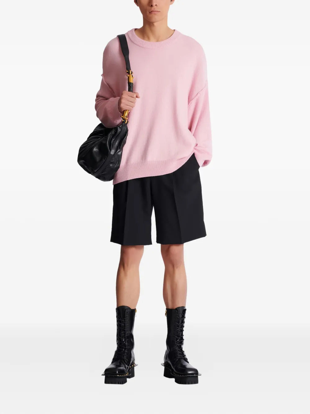Balmain  crew-neck cashmere sweater