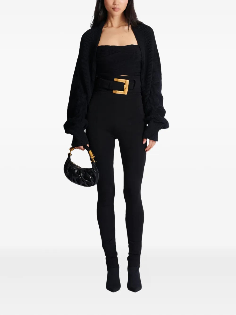 Balmain  buckle-embellished trousers