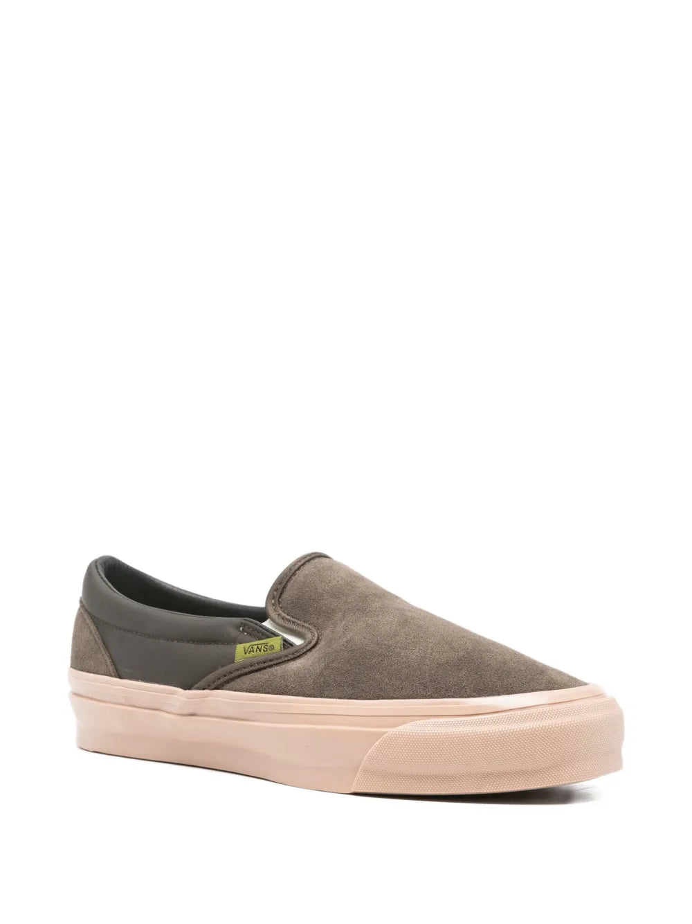 Vans  suede panelled sneakers
