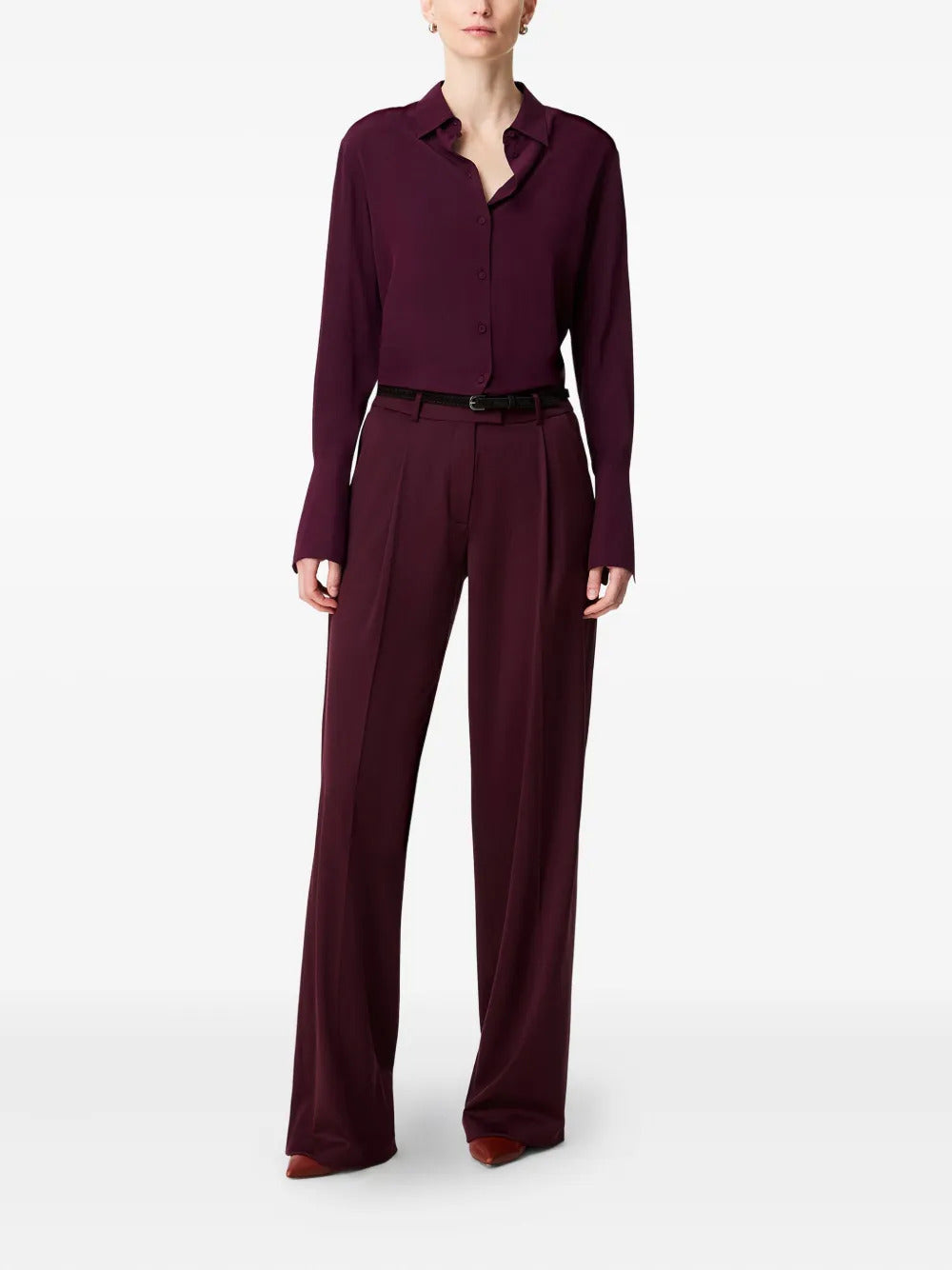 Another Tomorrow  silk shirt