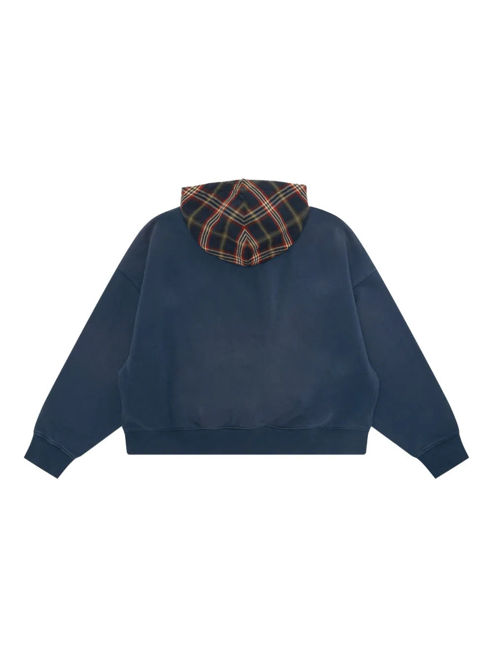 AAPE BY *A BATHING APE® plaid appliqué hoodie