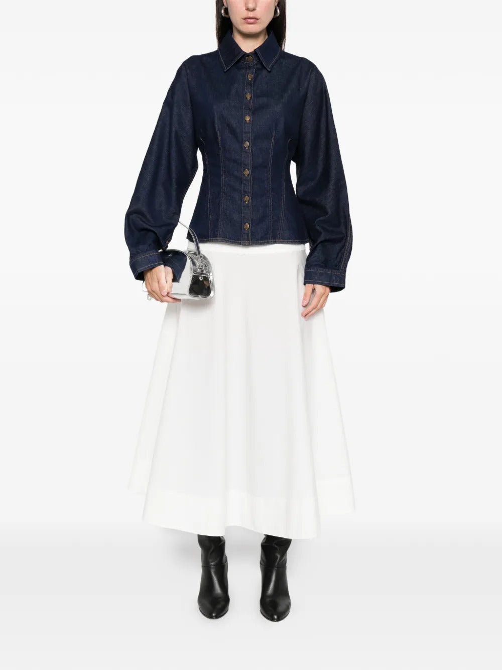 AGOLDE Devon buttoned shirt - Image 4