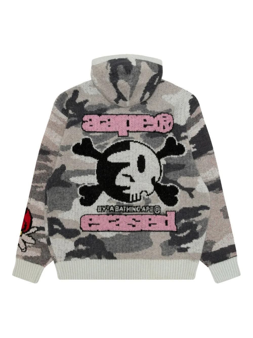 AAPE BY *A BATHING APE® camouflage zip hoodie