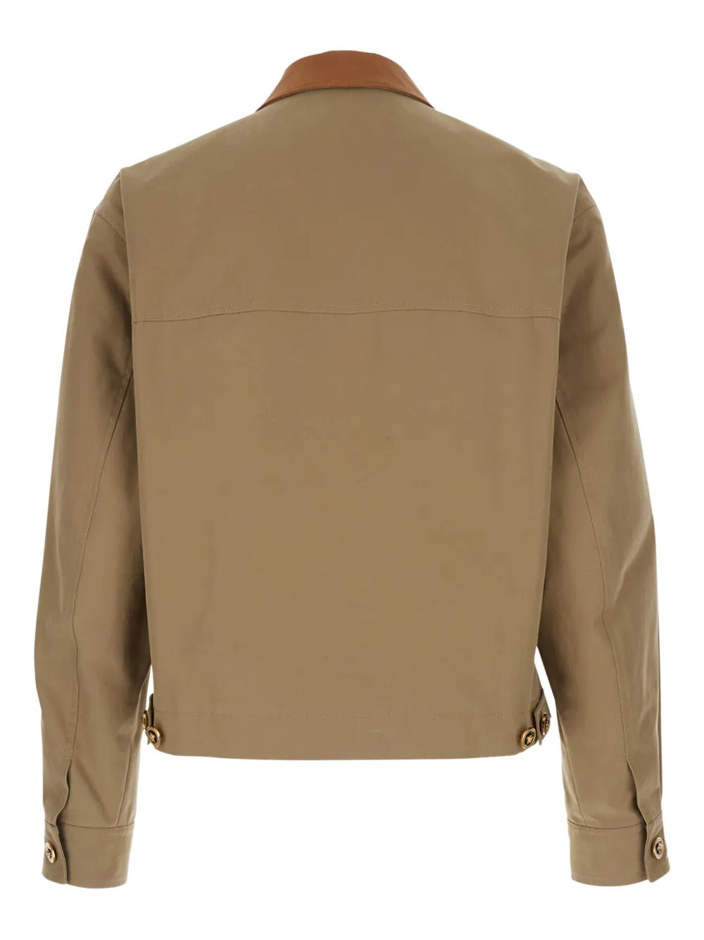 Versace chest-pocket cotton jacket