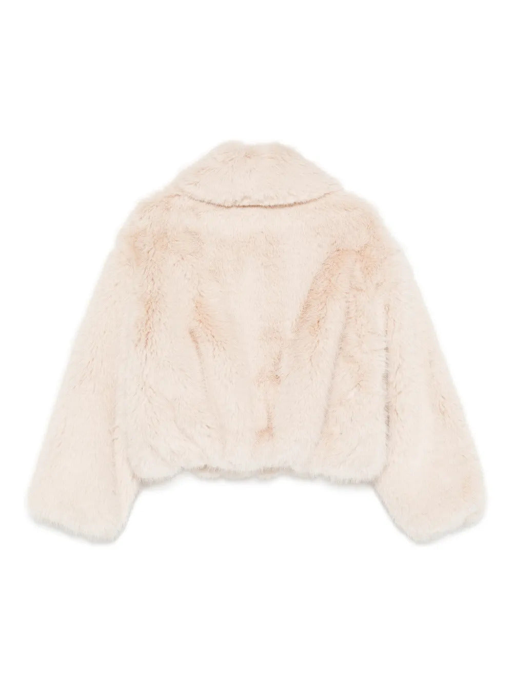 Alysi  shirt-collar faux fur jacket