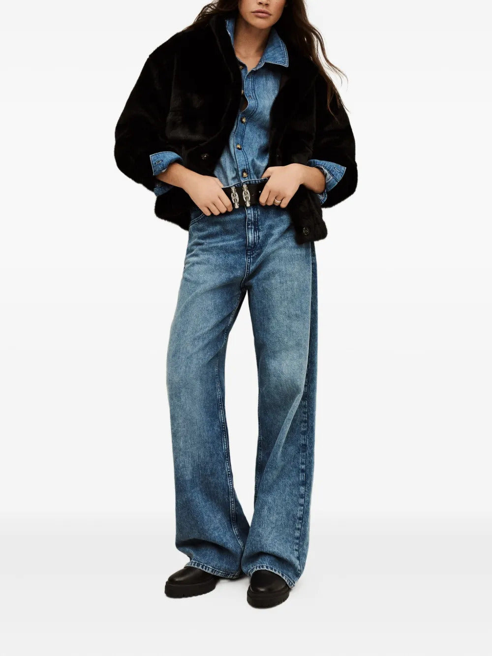 Ba&Sh  Paros pockets buttoned jacket