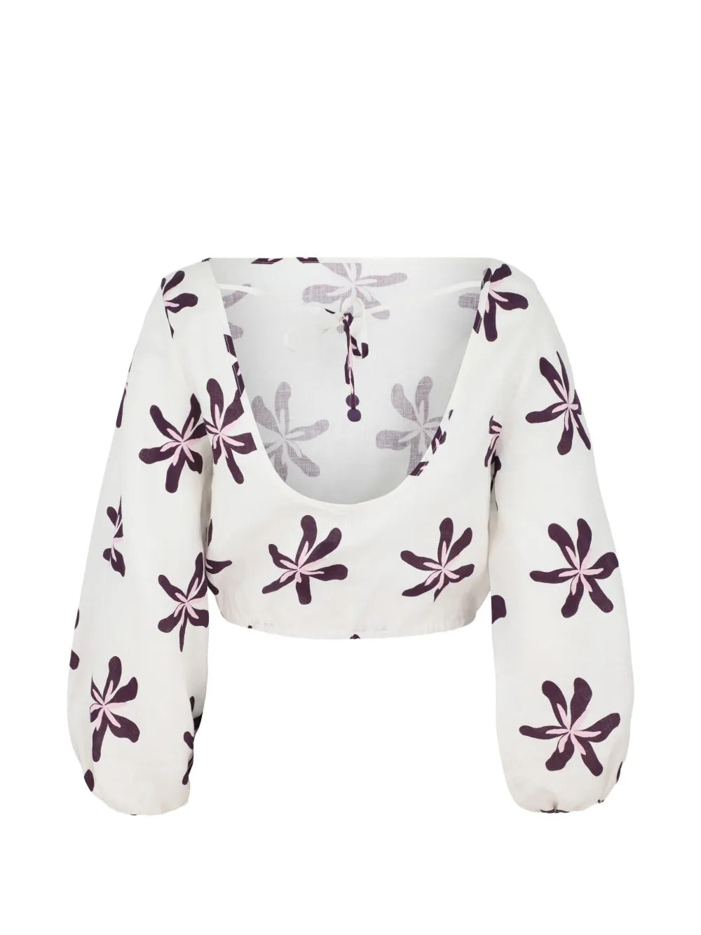 Cala de la Cruz Lori floral-print top