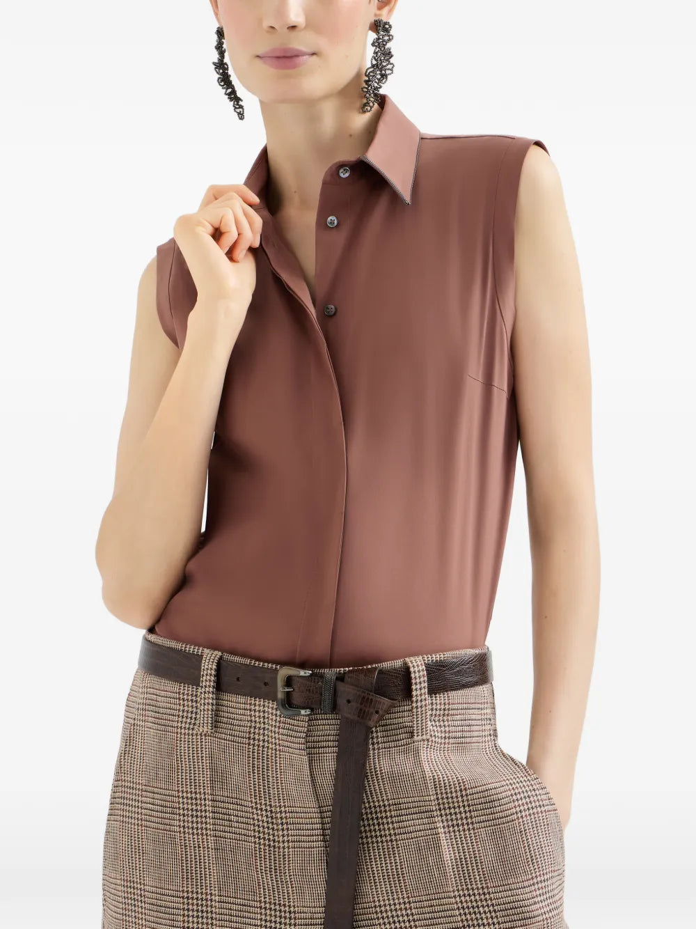Brunello Cucinelli  sleeveless shirt