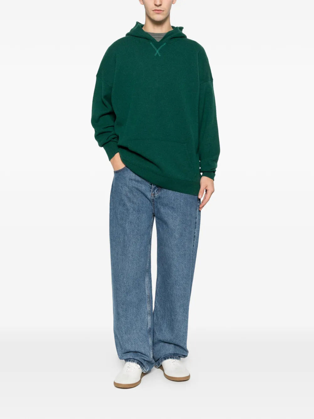 AMARANTO wool hoodie - Image 4