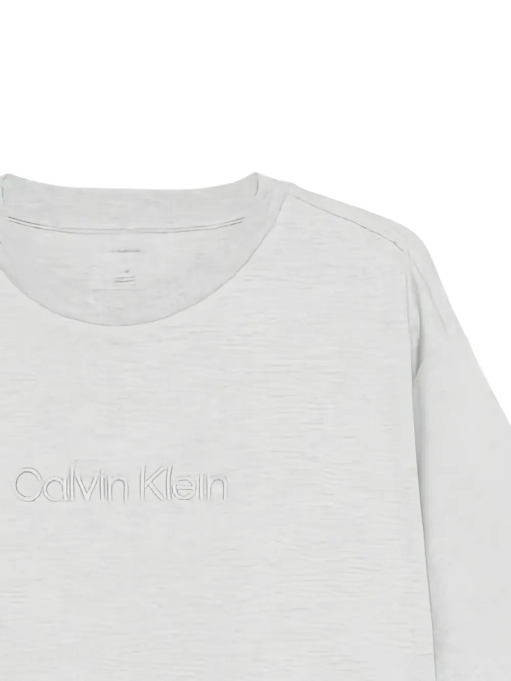 Calvin Klein  logo-embroidered T-shirt