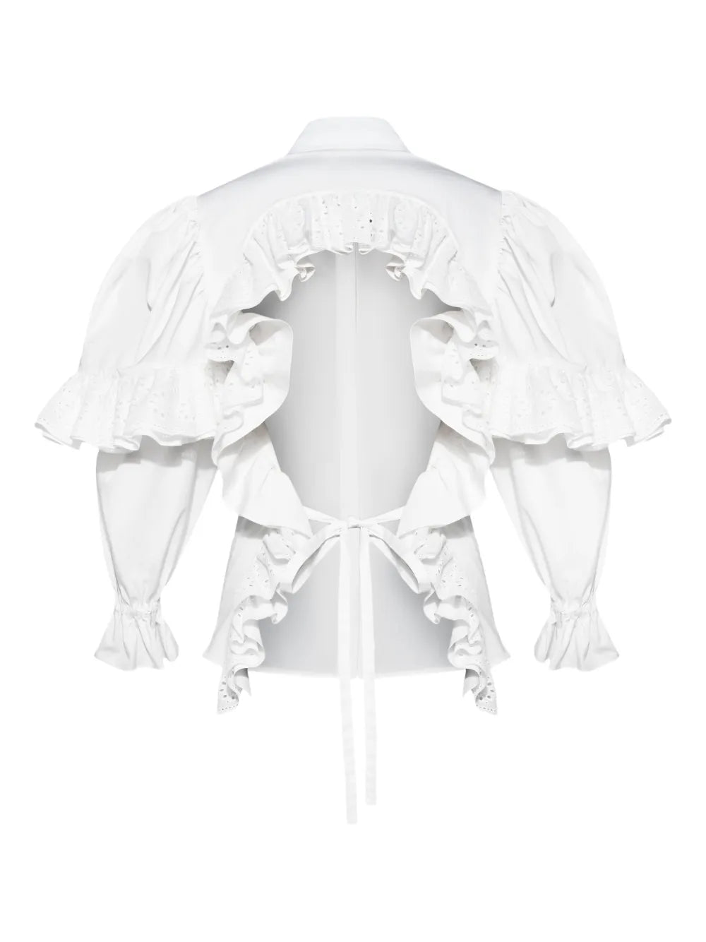 ANOUKI  puff-sleeve shirt
