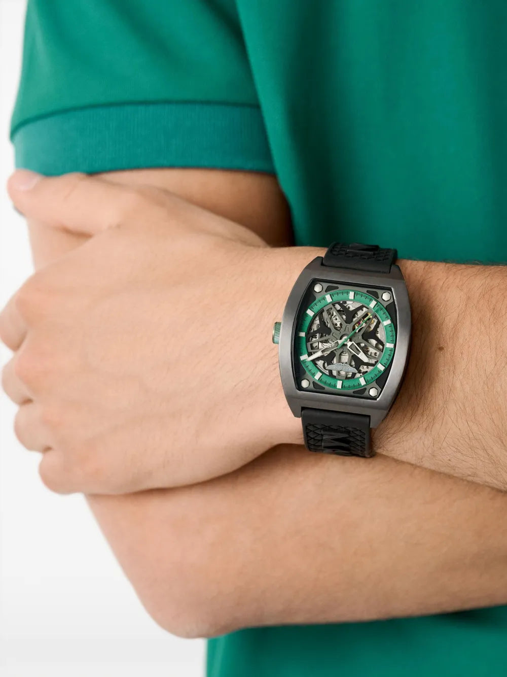 Aston Martin Watches  Gunmetal Green Dial 41mm watch