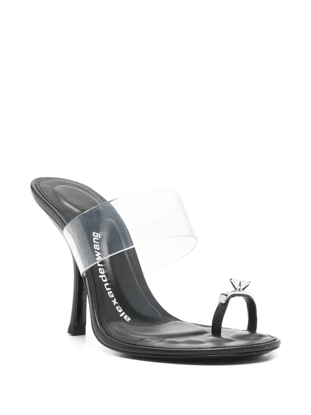 Alexander Wang  Bianca clear band heeled pumps