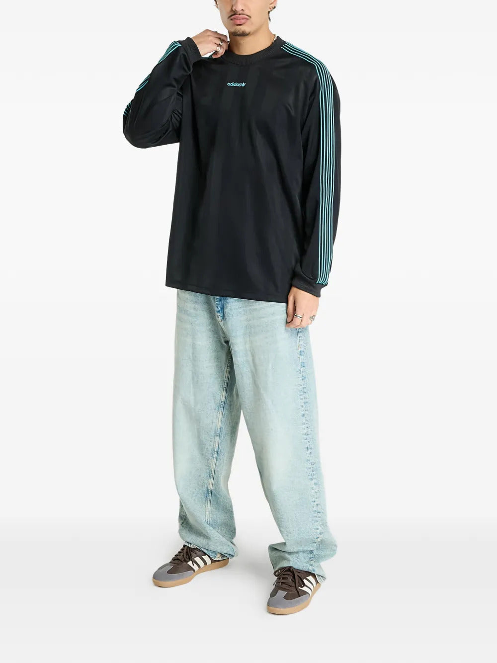 adidas  long-sleeve sweatshirt