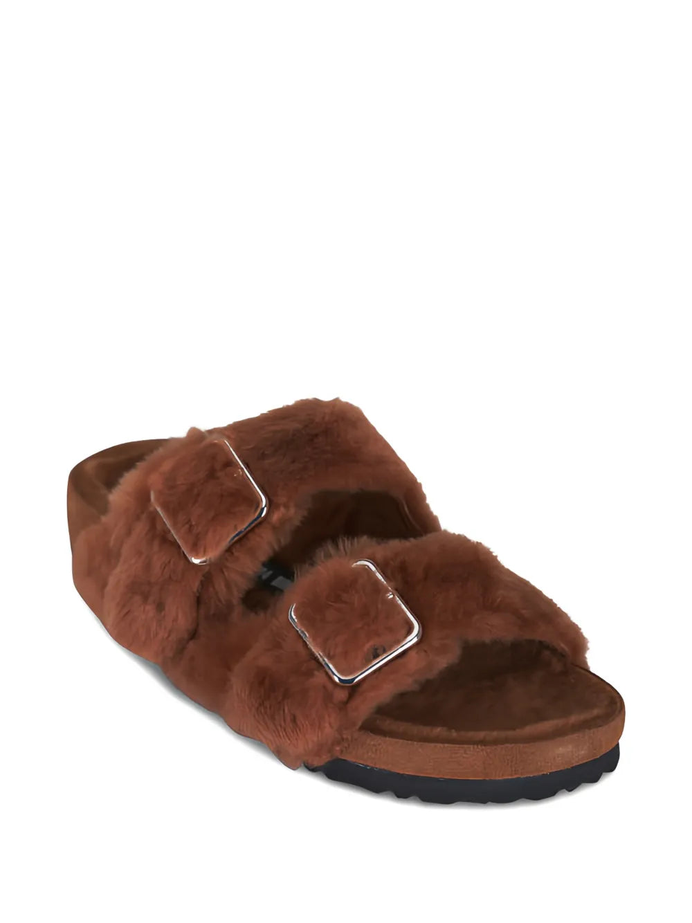 Birkenstock Arizona shearling buckle sandals - Image 4