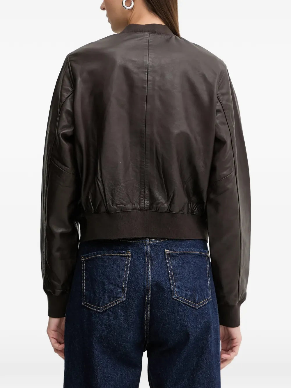 AllSaints Orten zip-up bomber jacket - Image 2