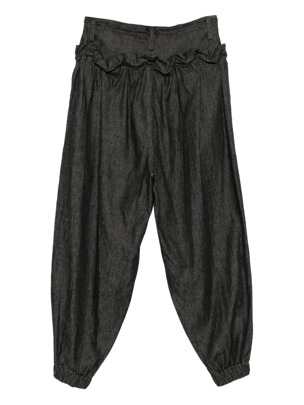 Y's waist-gathered jeans
