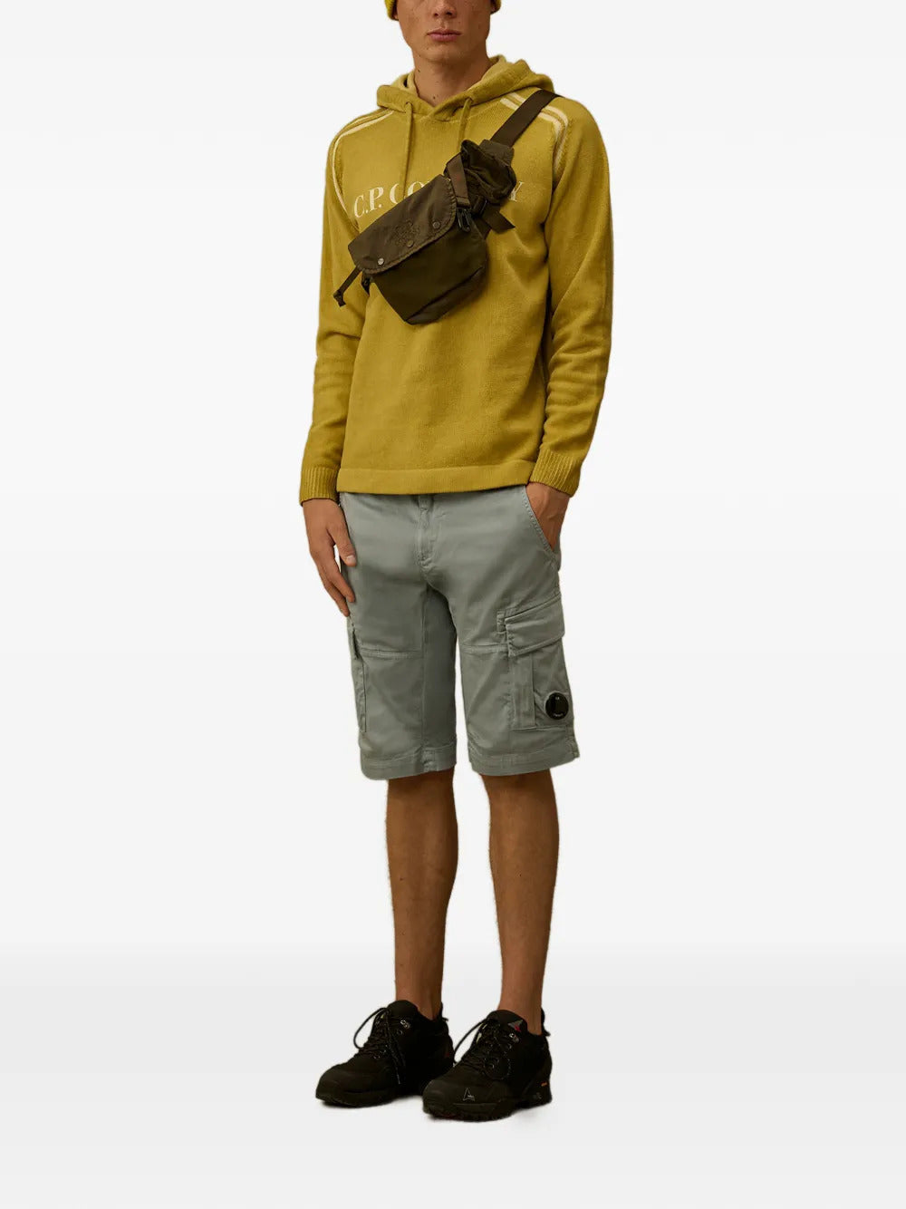 C.P. Company  adjustable-drawstring hoodie
