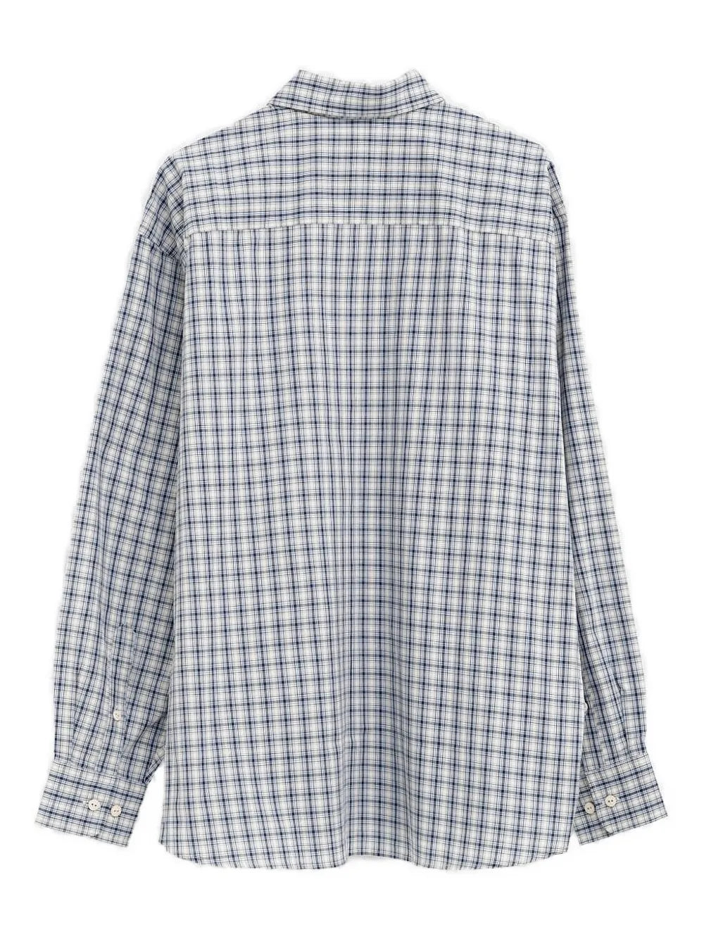 Baserange Claude checked button shirt - Image 2