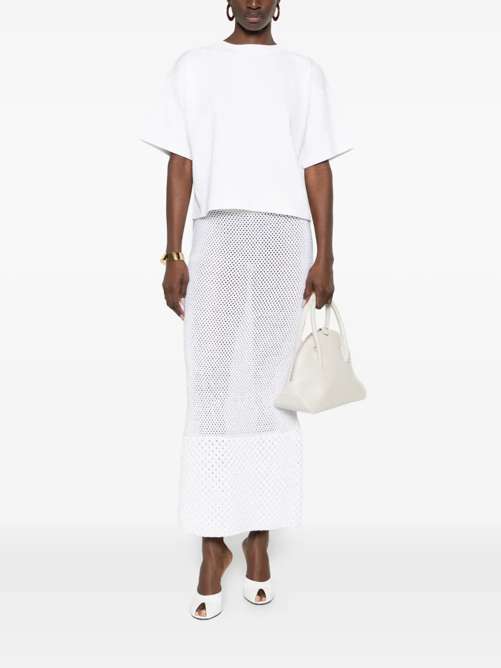 Alaïa layered T-shirt