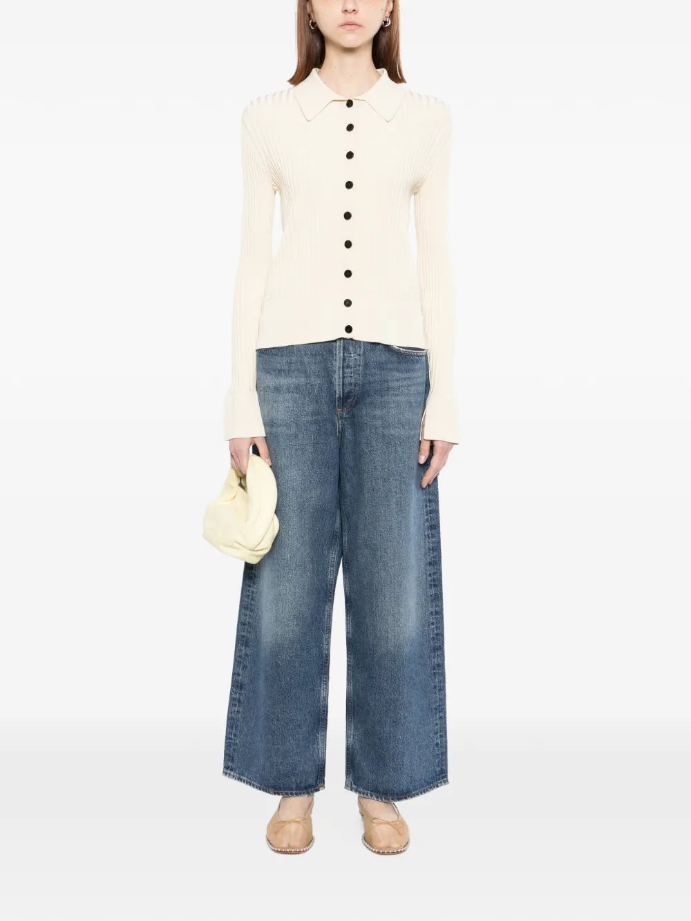 AGOLDE  low slung baggy jeans