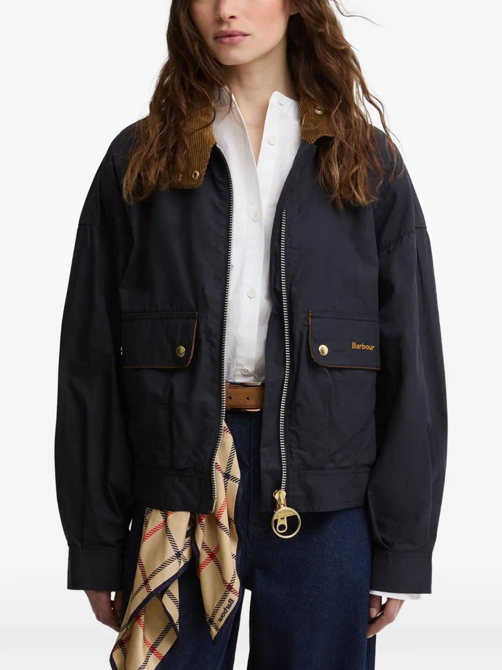 Barbour  cotton buttoned jacket