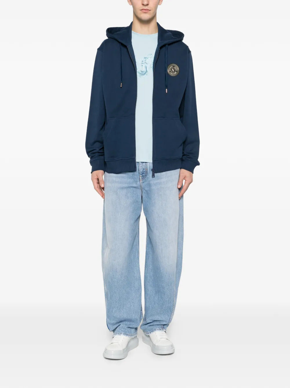 Versace Jeans Couture  zip-fastening hoodie