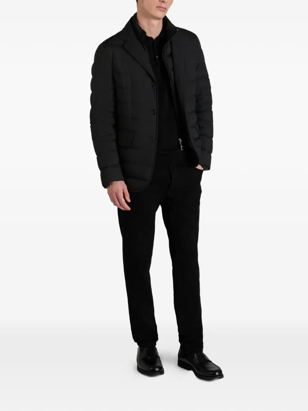 Zanone buttoned polo shirt - Image 4