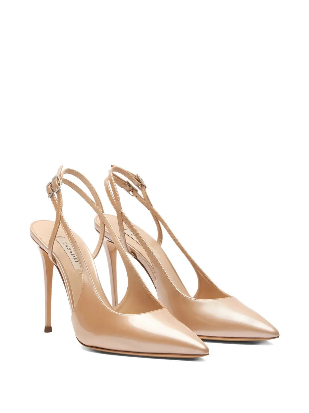 Casadei  Julia Samurai strap pointed pumps