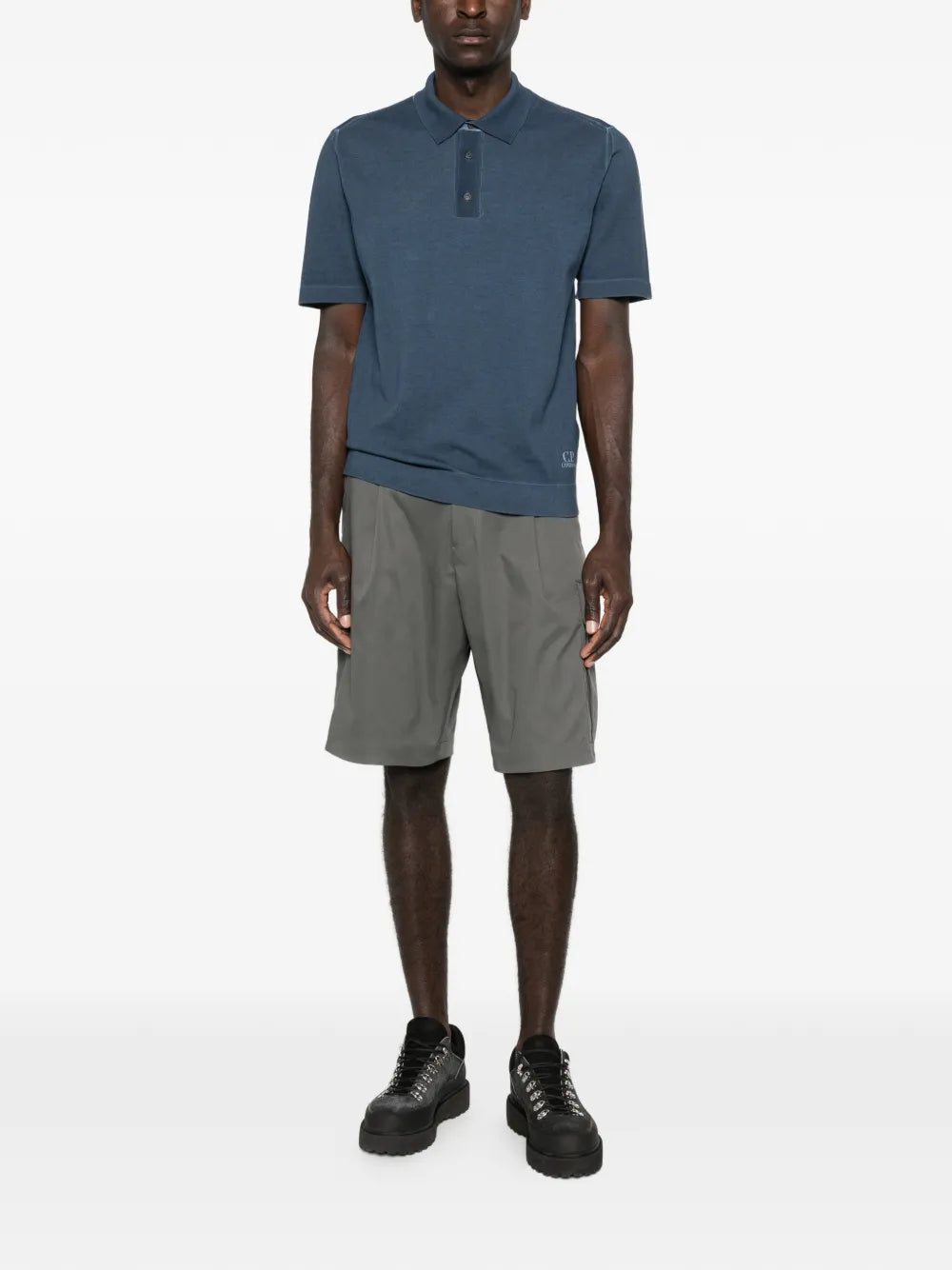 C.P. Company  buttoned polo shirt