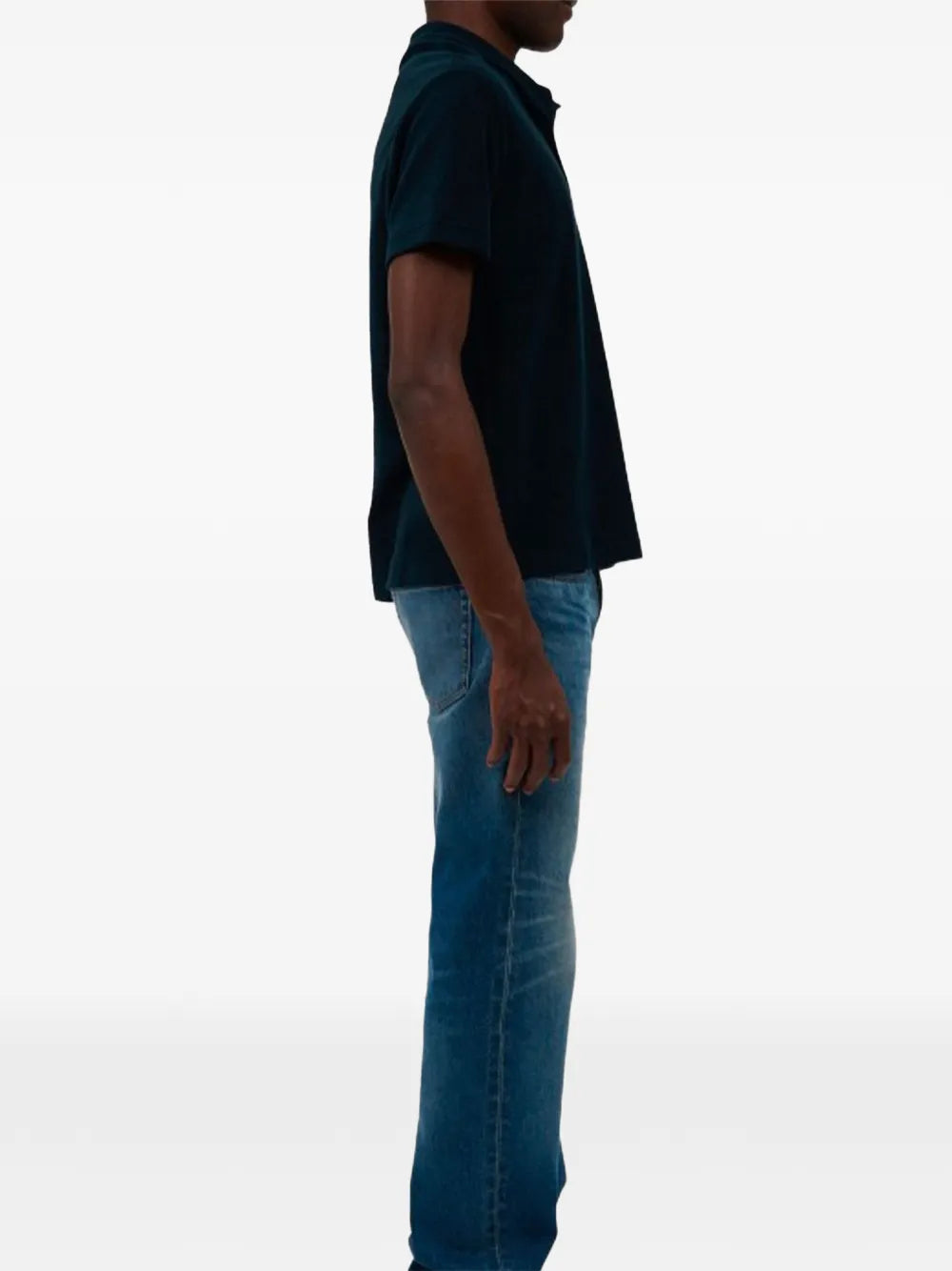 A.P.C.  buttoned polo shirt