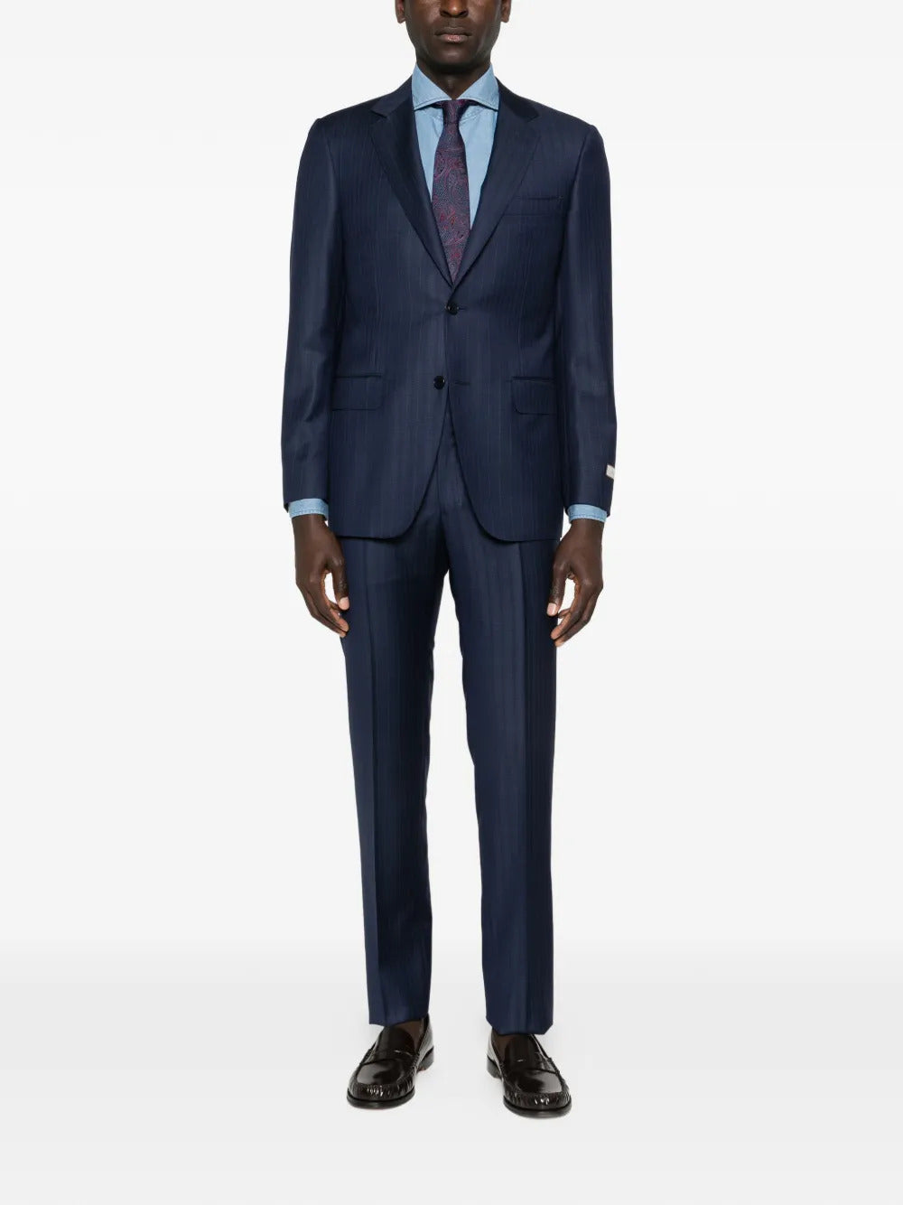 Borrelli  button-fastening shirt