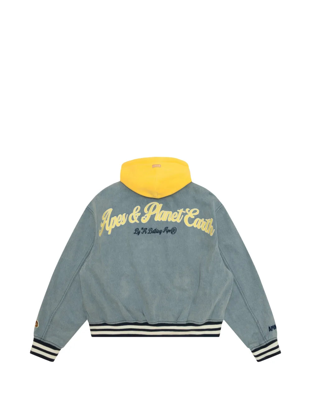 AAPE BY *A BATHING APE®  hooded embroidered jacket