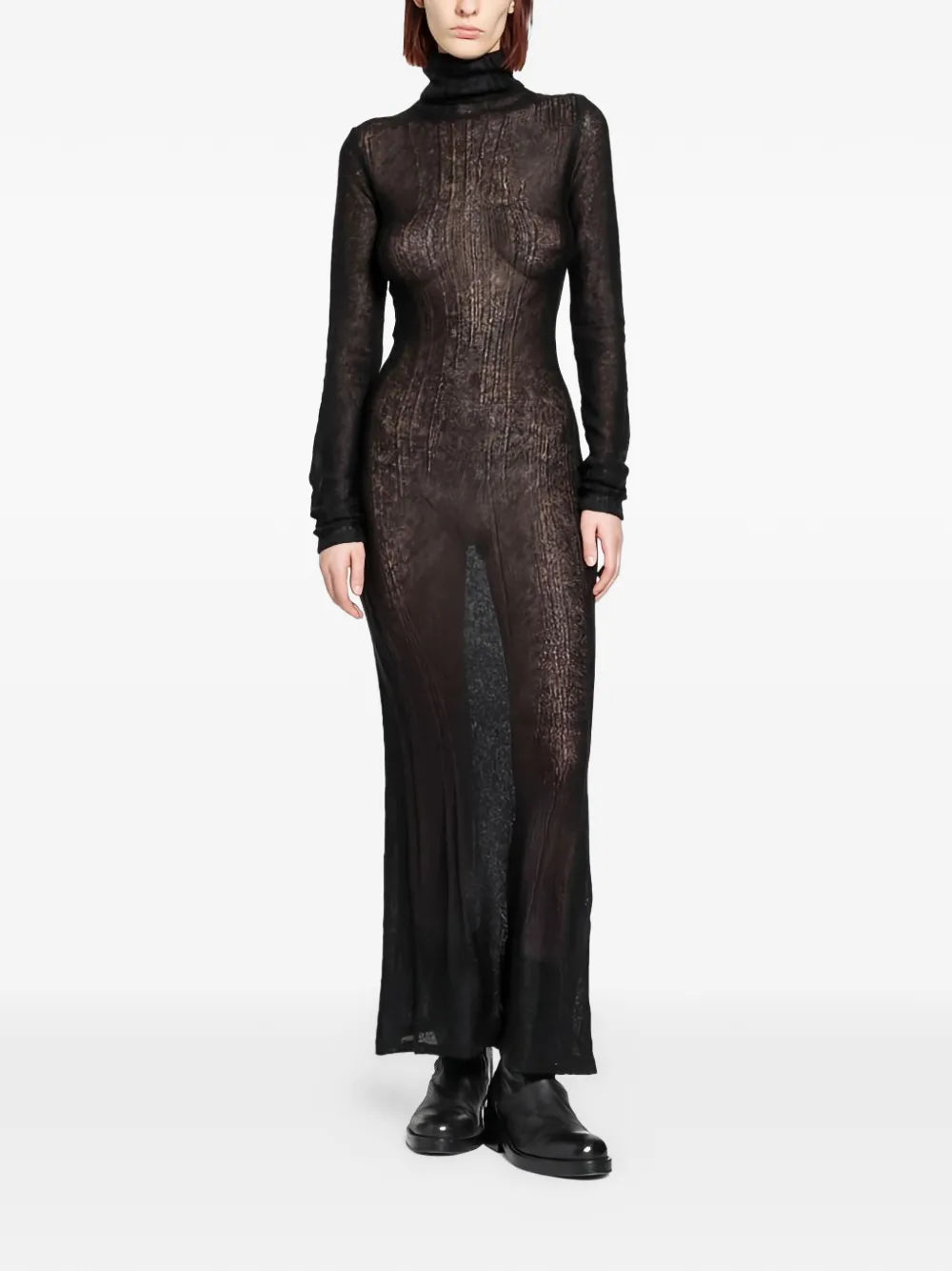 YEHUAFAN  asymmetric sculptural jacket