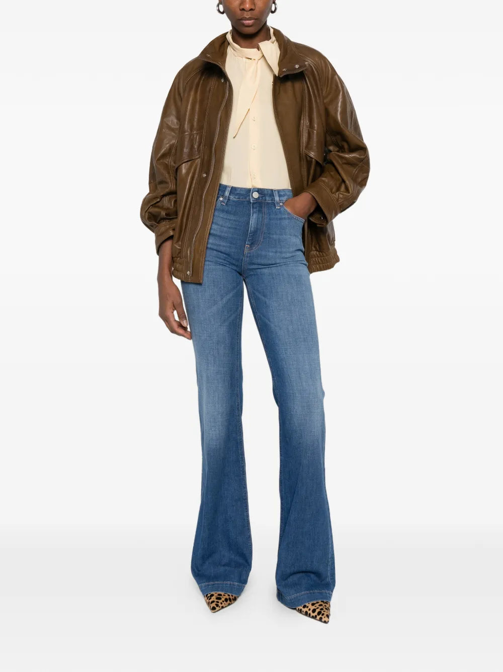 AG Jeans  Tropea high rise flare jeans