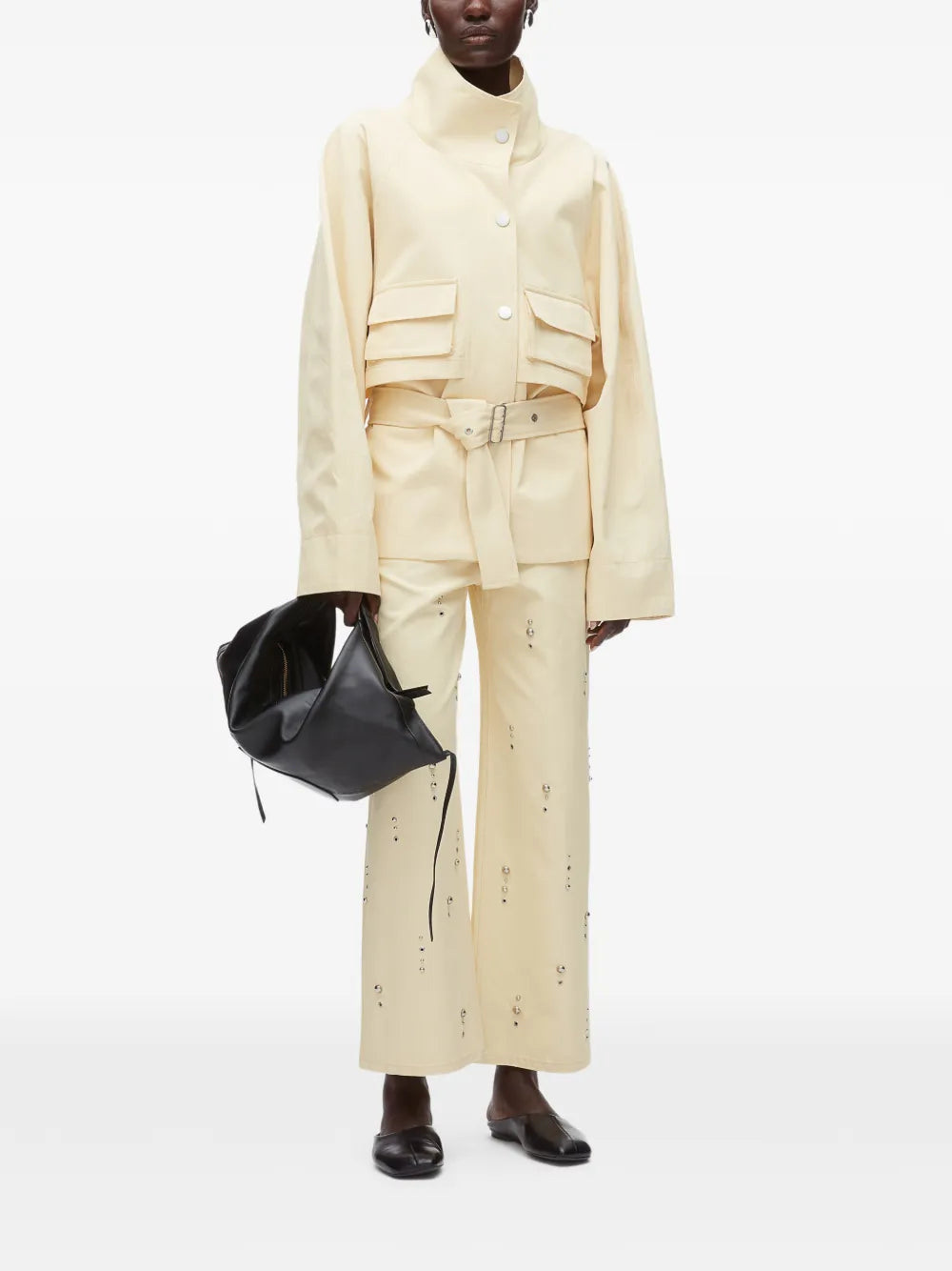 3.1 Phillip Lim  belted front-pockets jacket