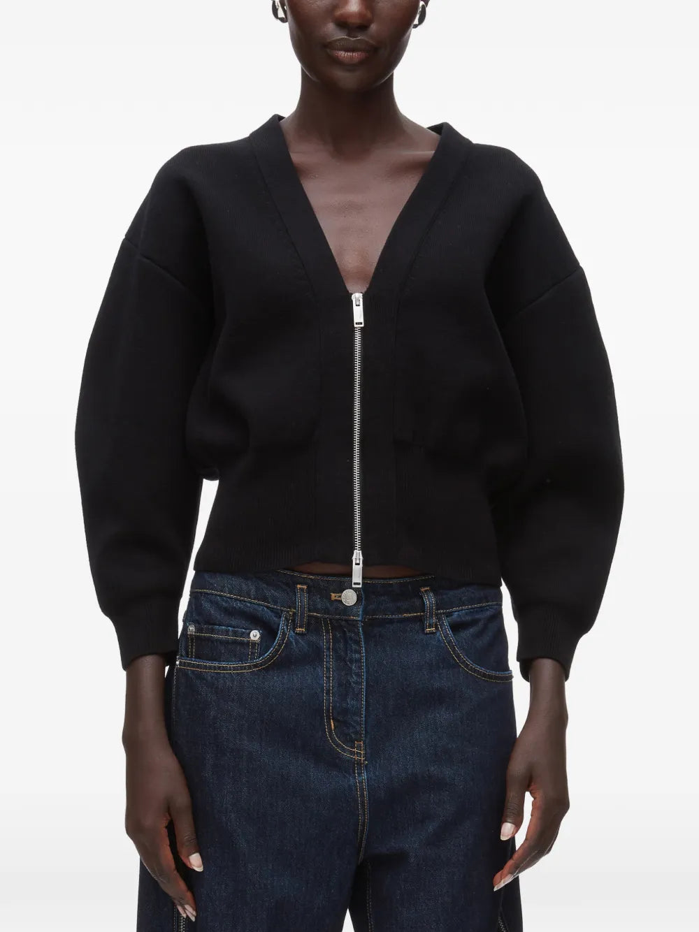 3.1 Phillip Lim  V-neck zip-up cardigan
