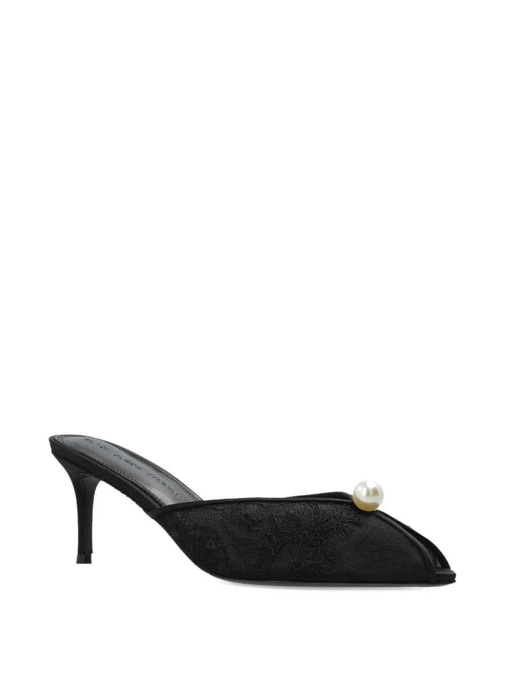 BLACK SUEDE STUDIO Debby peep-toe pumps