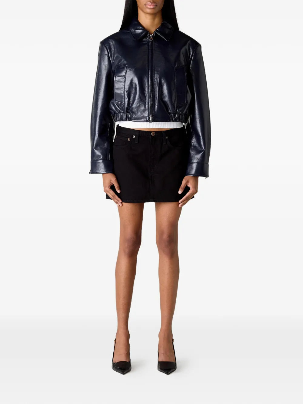 AGOLDE  Nahla cropped jacket