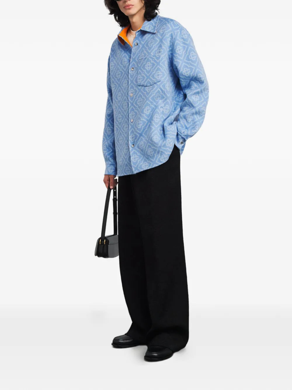 Casablanca monogram-pattern shirt