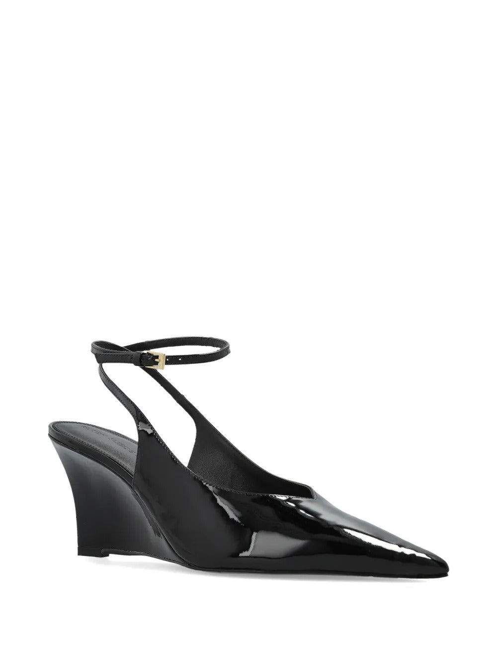 BLACK SUEDE STUDIO 70mm Eliana pumps