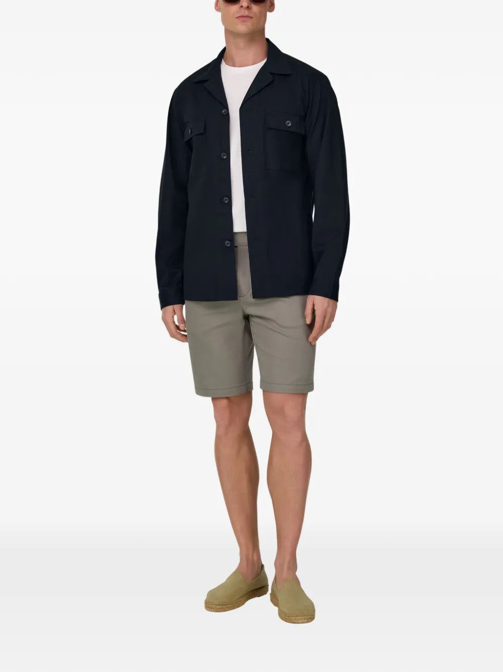 Boggi Milano open-collar shirt