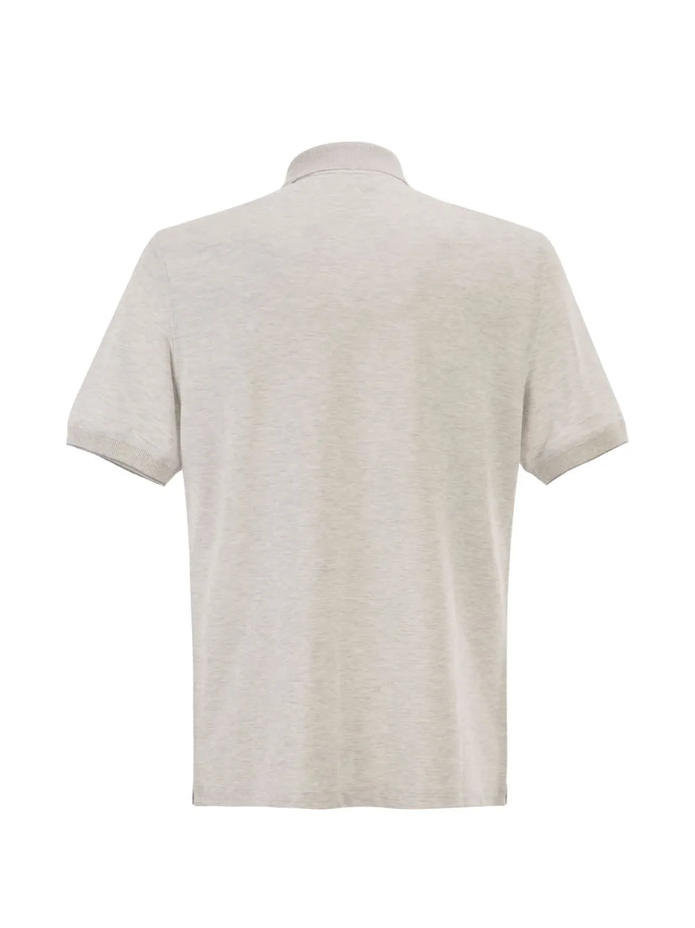 Brunello Cucinelli printed-logo polo shirt