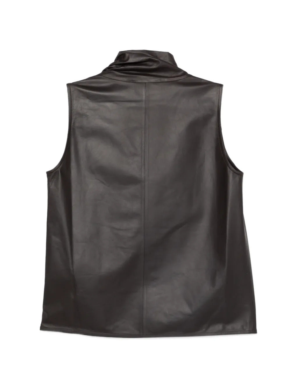 Yves Salomon  sleeveless lambskin top