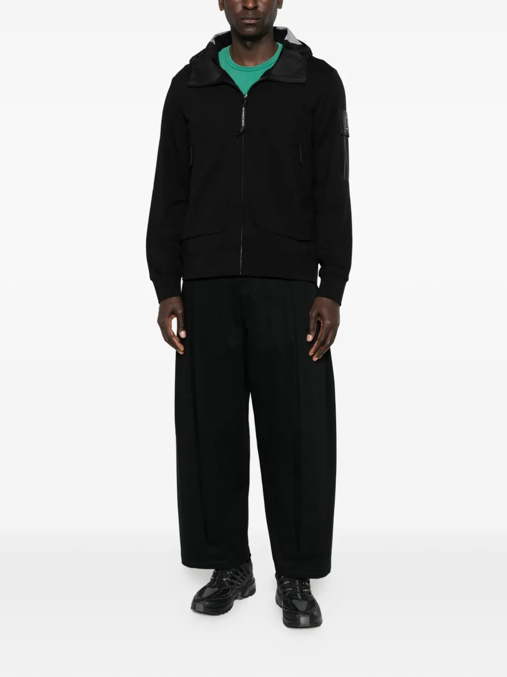 C.P. Company  zip-fastening hoodie