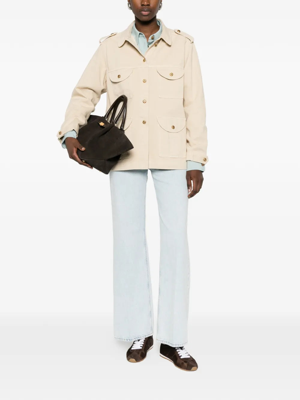 Blazé Milano  Nariida flap-pocket jacket