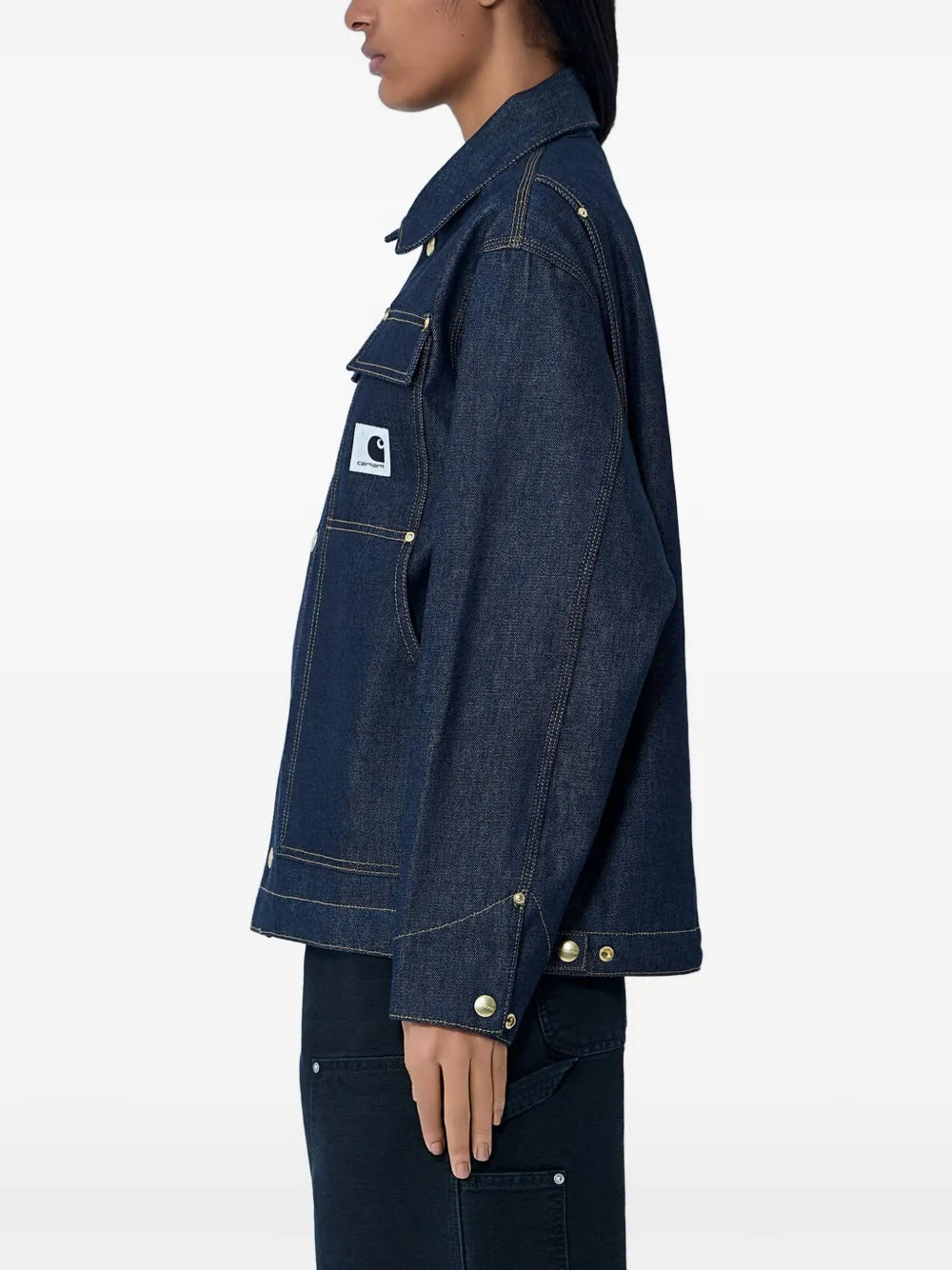 Carhartt WIP button patch pocket denim jacket